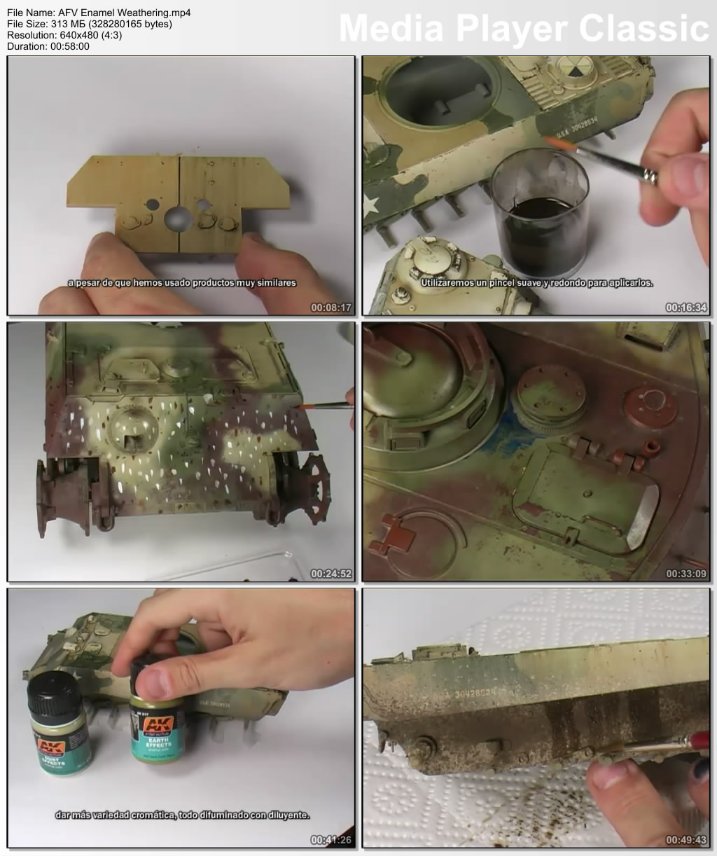 AFV Enamel Weathering